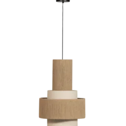 Pelle hanglamp touw naturel