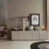 Pencil tv meubel grenen mist [fsc]
