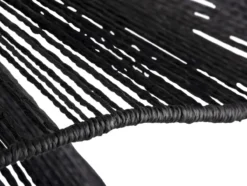 Pendant lamp Sombra double paper rope black