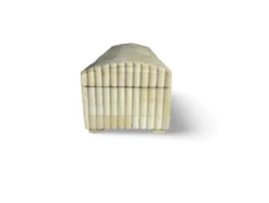 Pennenbak bone inlay wit