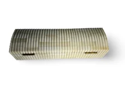 Pennenbak bone inlay wit