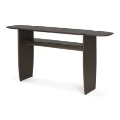 PI console - mahonie donkerbruin 160