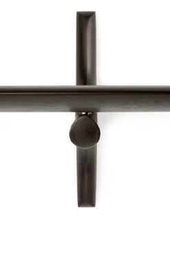 PI wandplank - 100cm - mahonie bruin