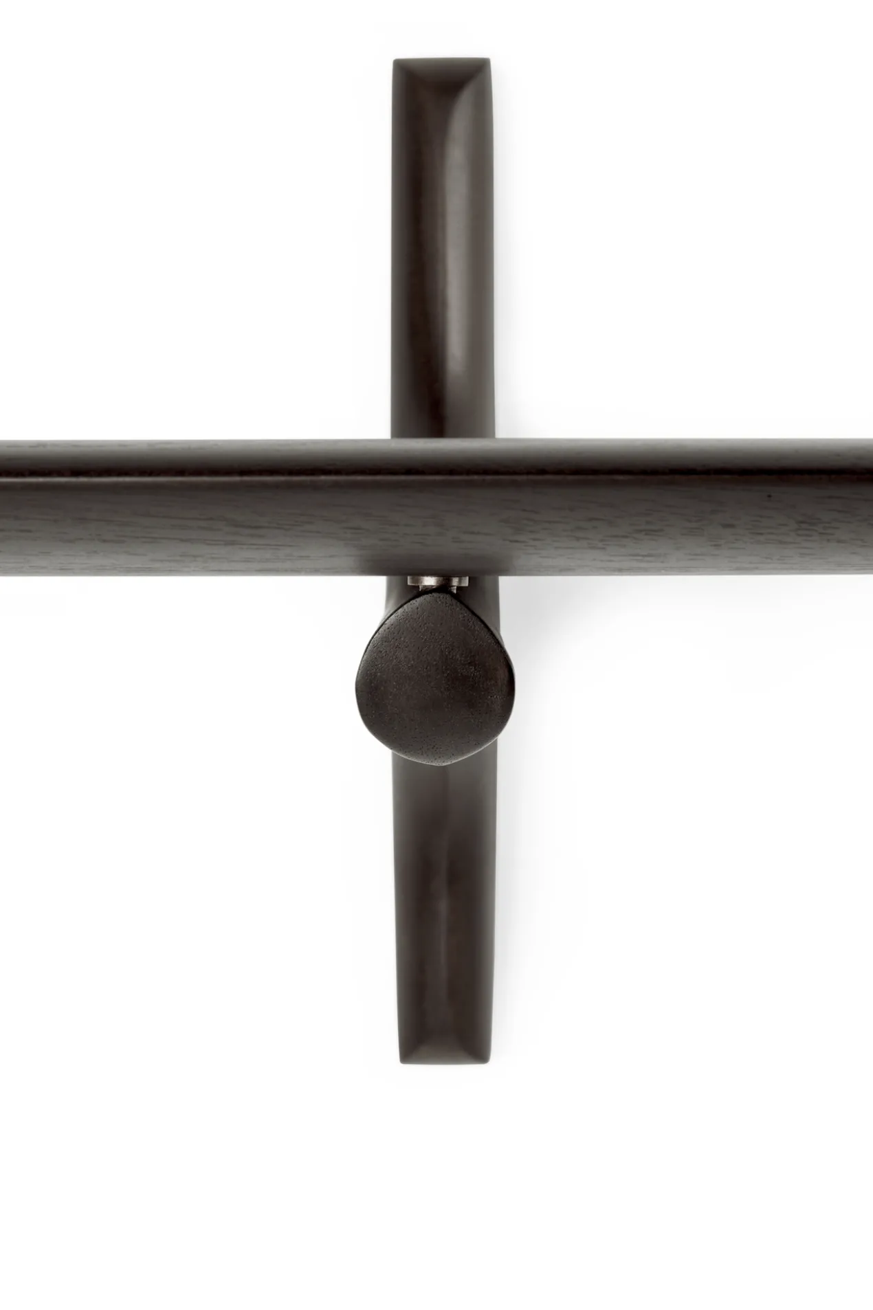 PI wandplank - 100cm - mahonie bruin