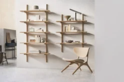 PI wandplank - 3 planken - eiken