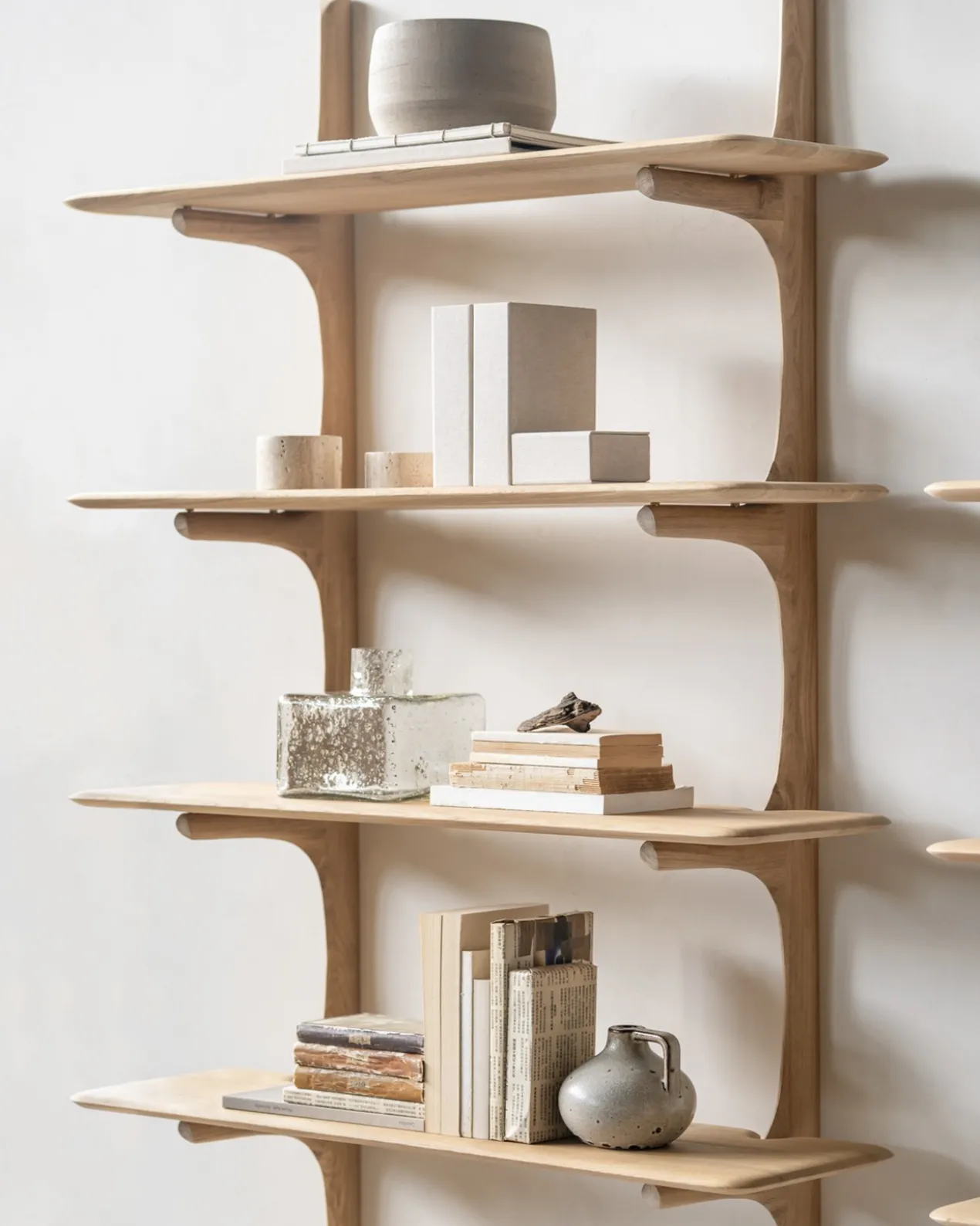 PI wandplank - 5 planken - eiken