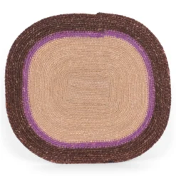 Placemat Angie chocolate seagrass