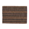 Placemat Anne green and black stripe