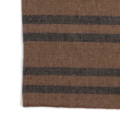 Placemat Anne green and black stripe