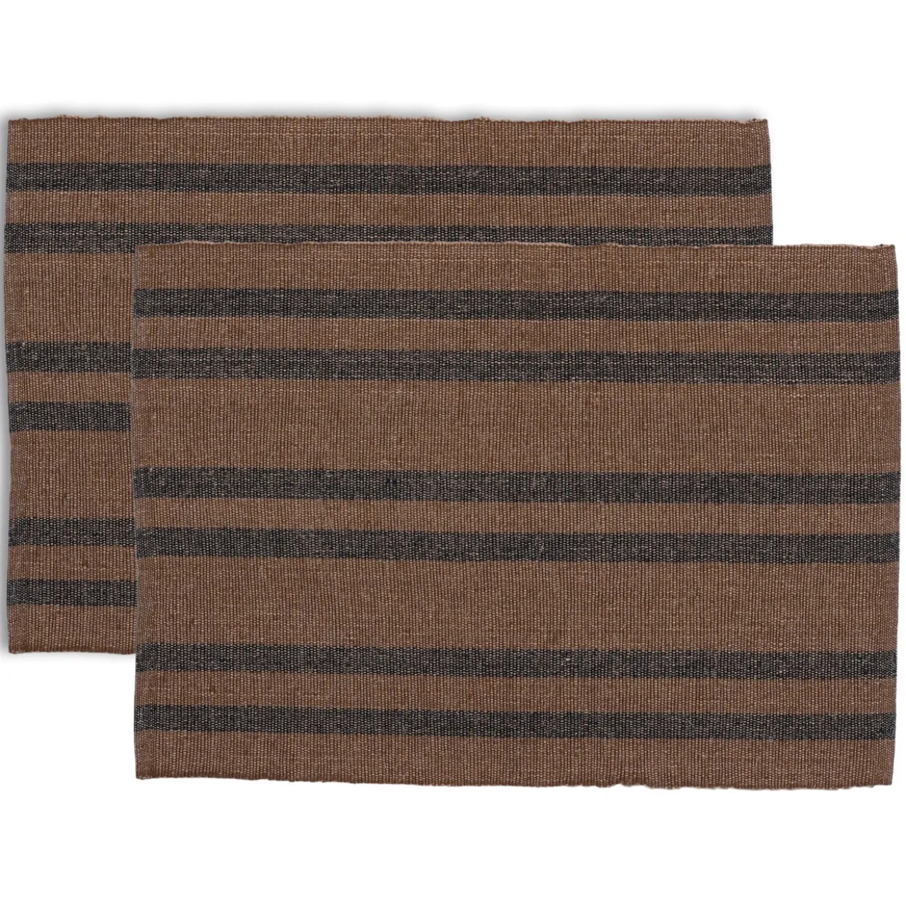 Placemat Anne green and black stripe