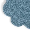 Placemat Daisy light blue