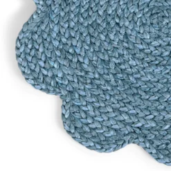 Placemat Daisy light blue