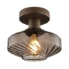 Plafondlamp Anouk Ø28 cm koffie