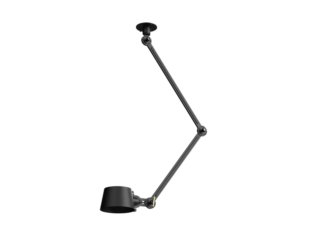 Plafondlamp Bolt sidefit install 2 armen smokey black