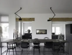 Plafondlamp Bolt sidefit install 2 armen ash grey
