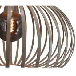 Plafondlamp Lido taupe large
