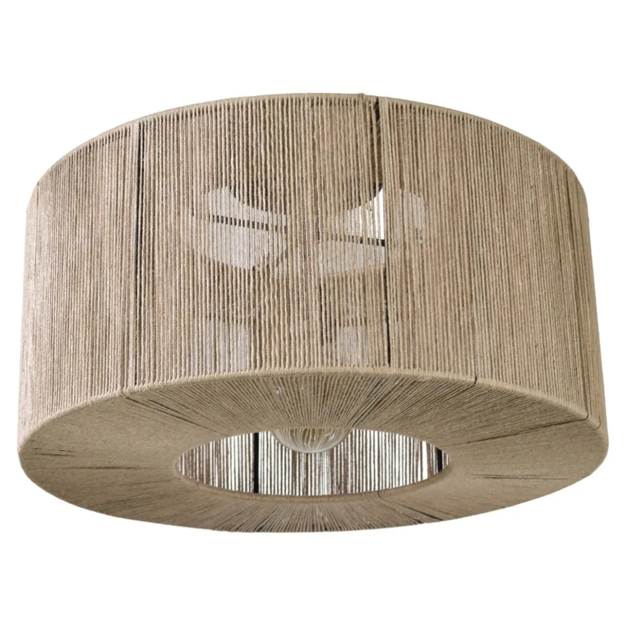 Plafondlamp Max trommel Ø45 cm naturel