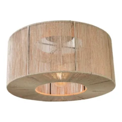 Plafondlamp Max trommel Ø45 cm naturel