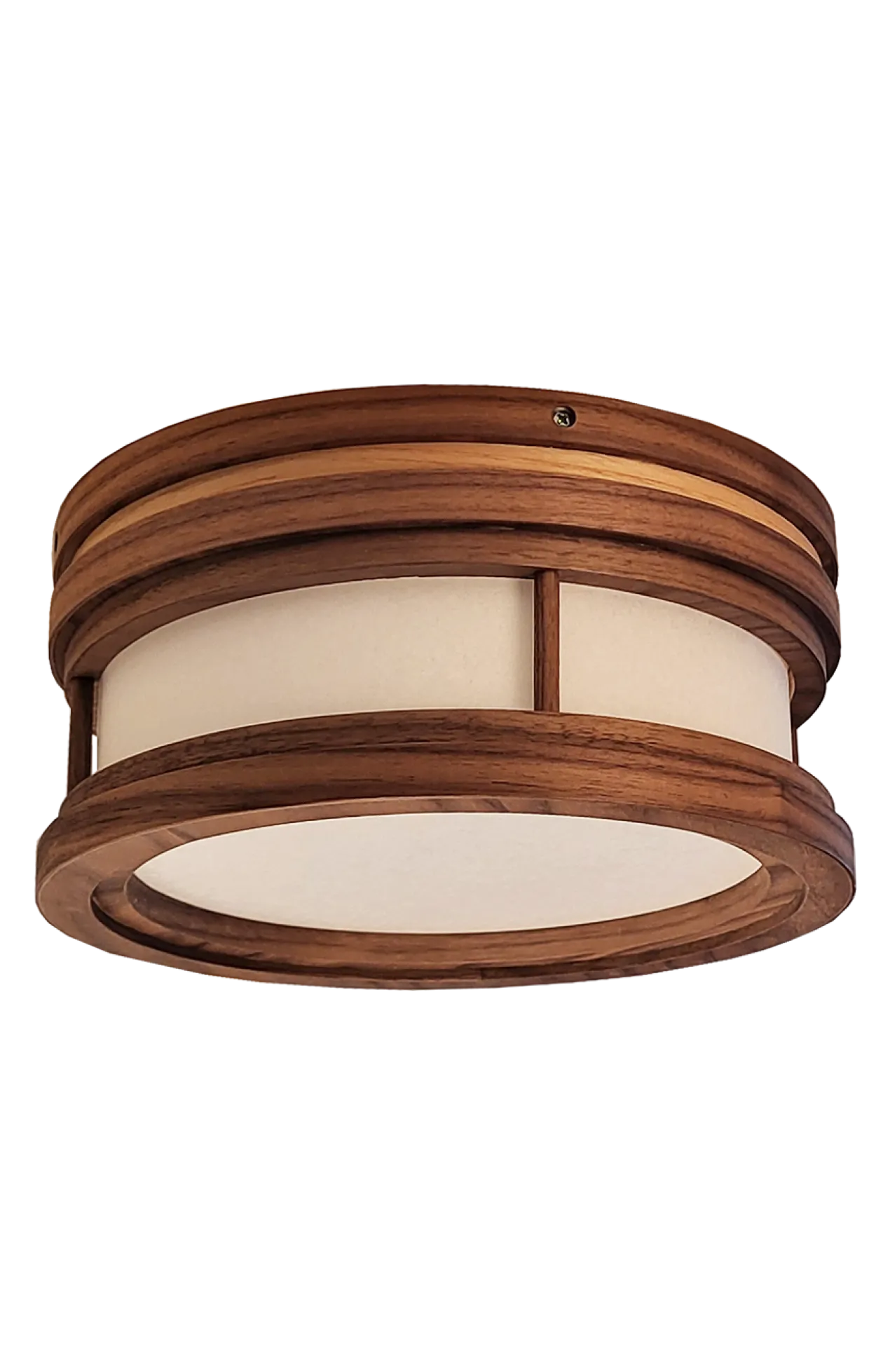 Plafondlamp Saitama noten