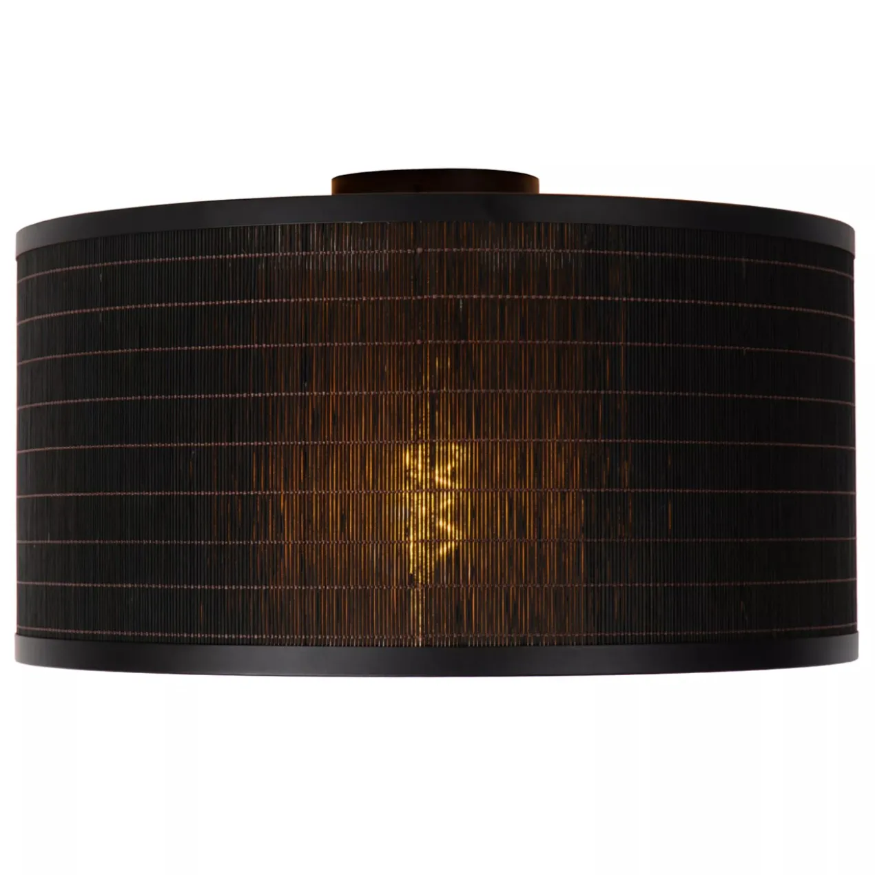 Plafondlamp Tagalog Ø40 cm zwart bamboe