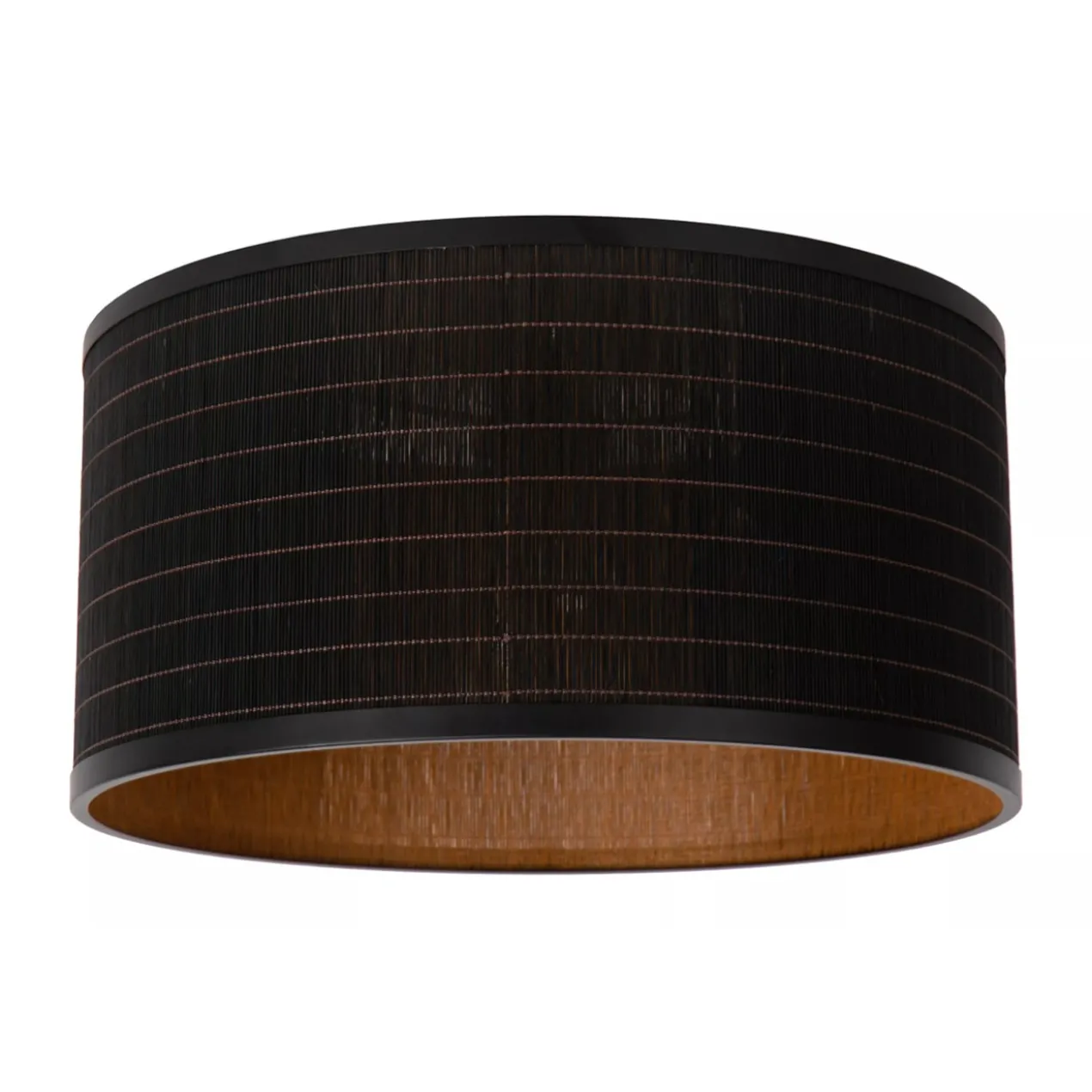 Plafondlamp Tagalog Ø40 cm zwart bamboe