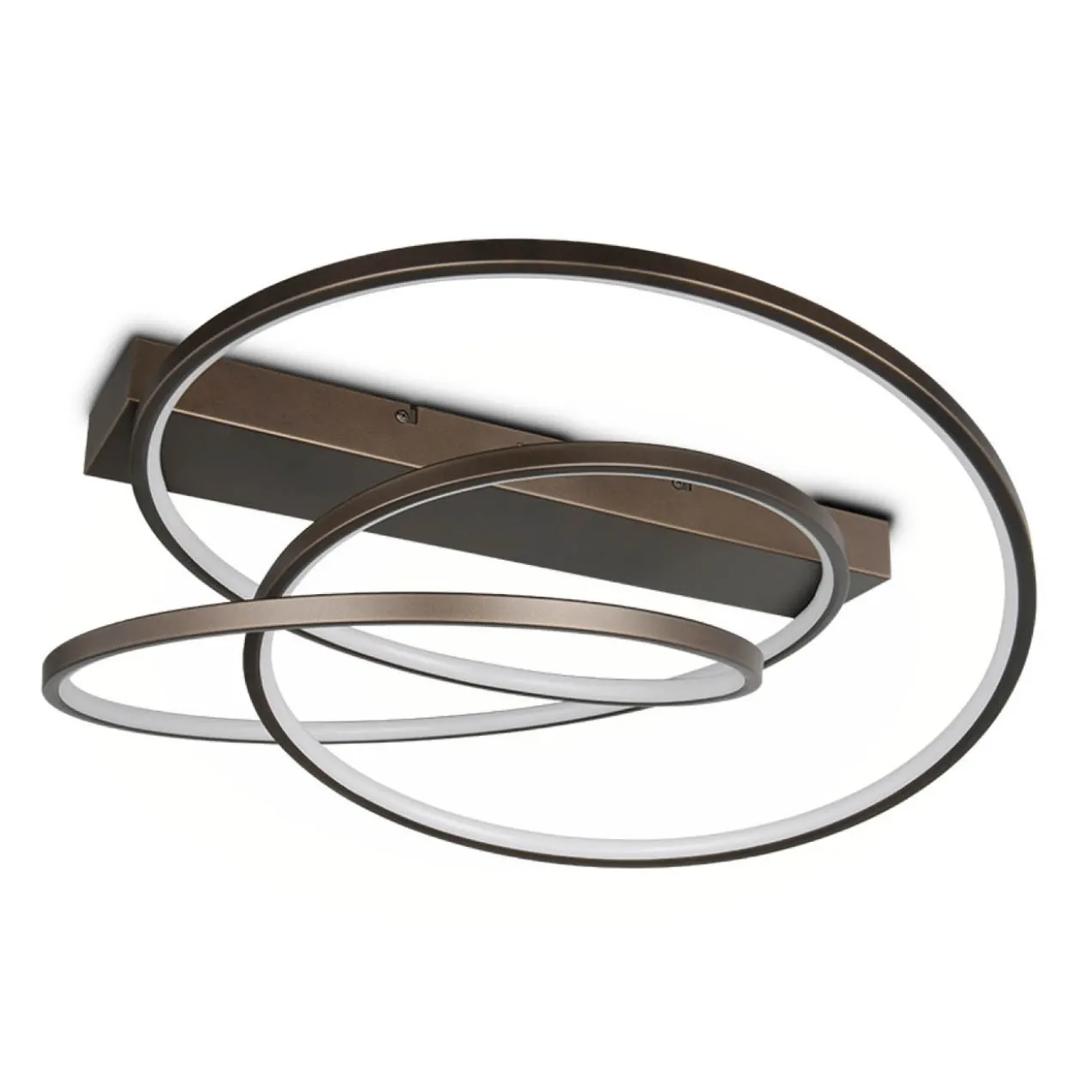 Plafondlamp Vincent brons