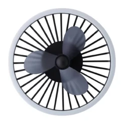 Plafondventilator Capo zwart
