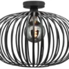 Plafonniere Lido large black