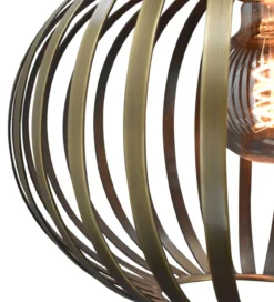 Plafonniere Lido large bronze