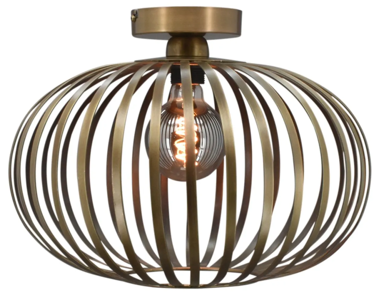 Plafonniere Lido medium bronze