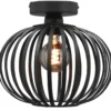 Plafonniere Lido small black