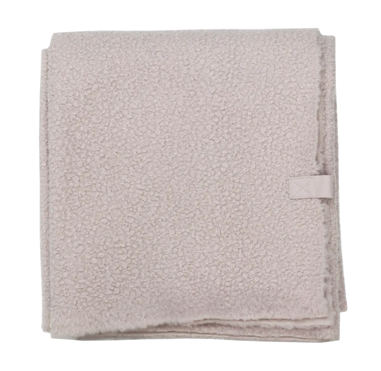 Plaid bouclé zand 150x170cm