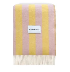 Plaid Candy Wrap 130x200 cm pink/yellow