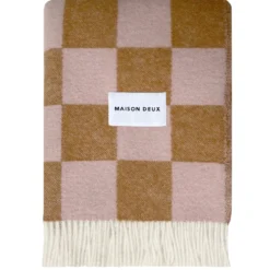Plaid Checkerboard terra