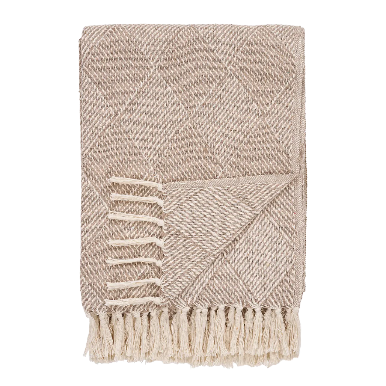 Plaid Ivory Beige