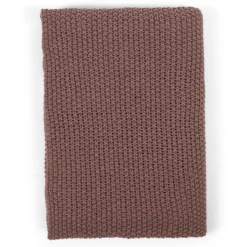 Plaid Kay chocolate 170x130 cm