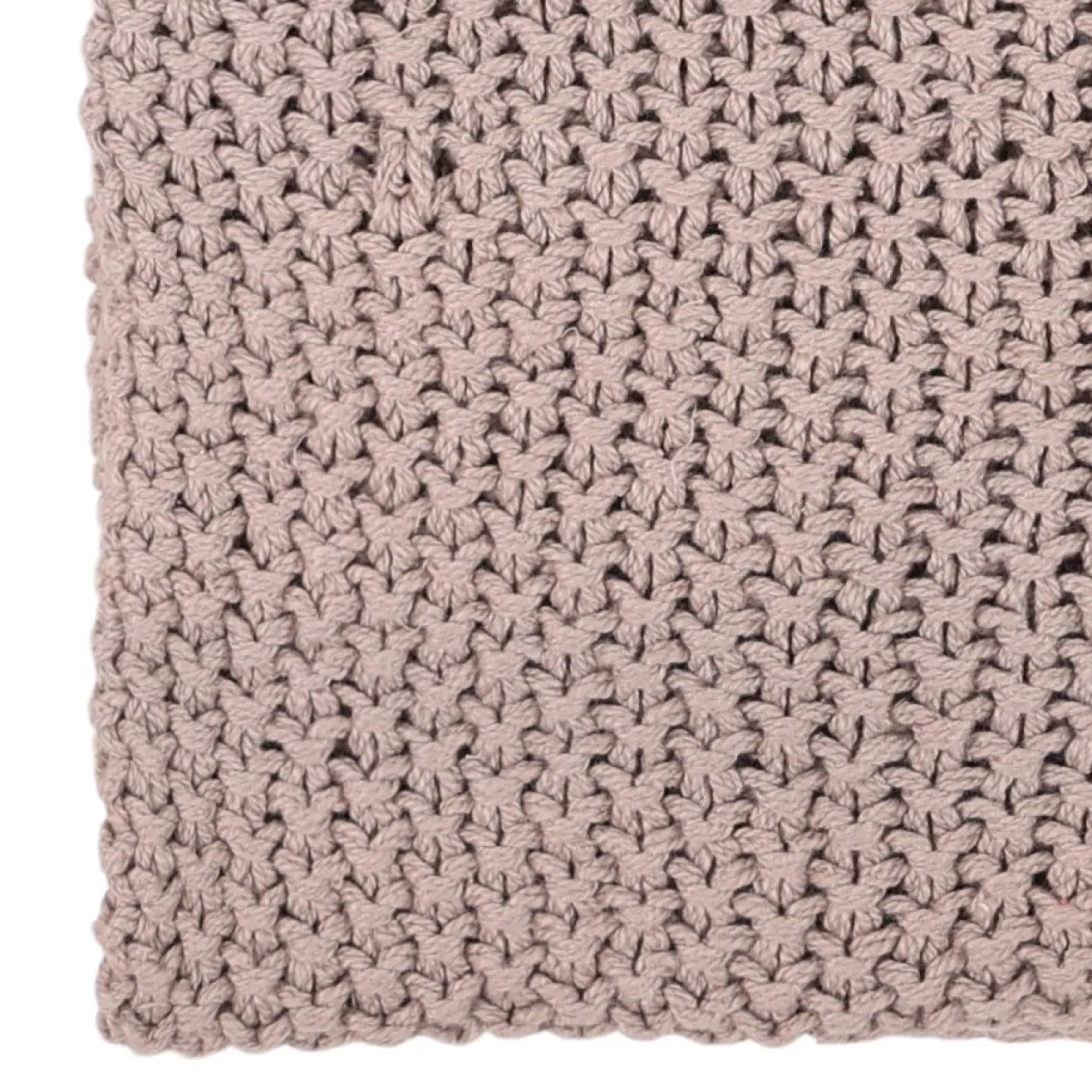 Plaid Kay taupe 170x130 cm