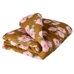 Plaid Rice Floral Fiesta Rose 130x180 cm