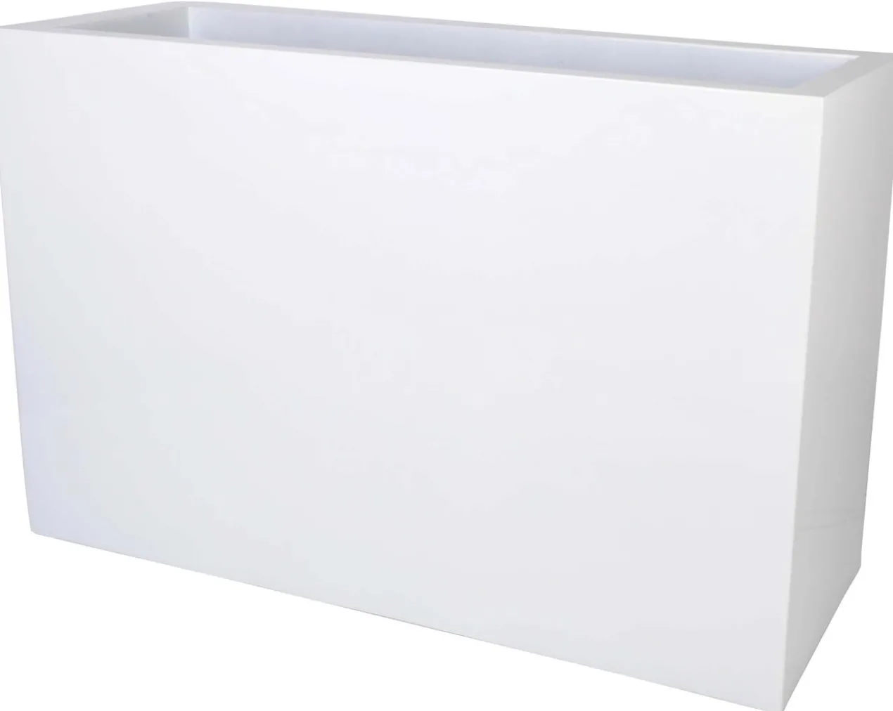 Plantenbak Chicago shiny white L120 x B45 x H80 cm