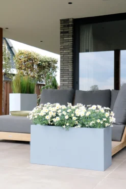 Plantenbak Indiana grey L80 x B30 x H40cm
