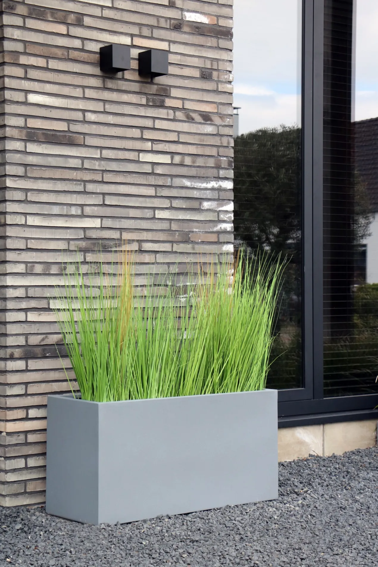 Plantenbak Indiana grey L80 x B30 x H40cm