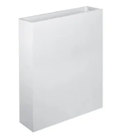 Plantenbak North Dakota shiny white L74 x B23 x H92 cm