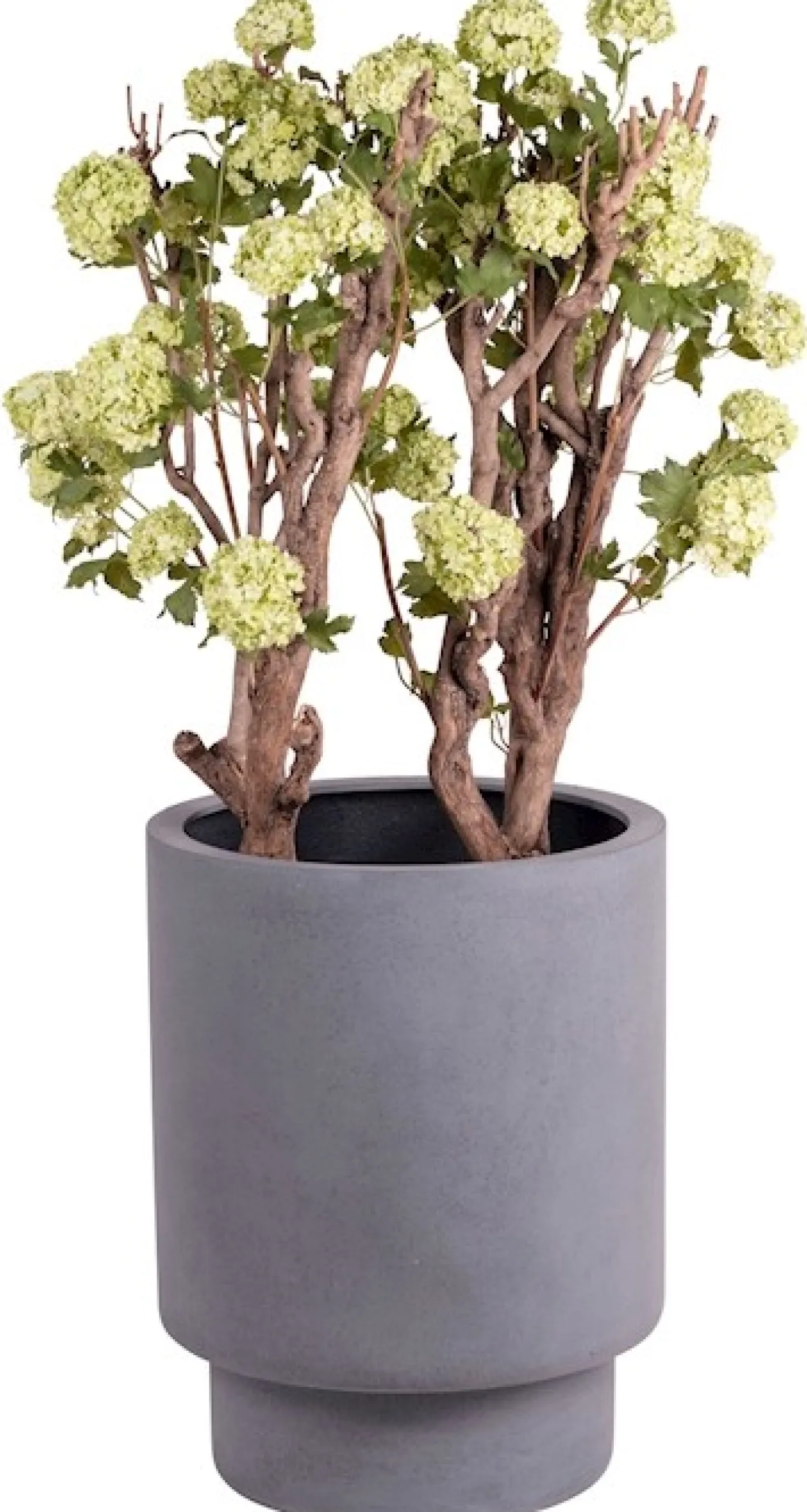 Plantenpot Almstok grey Ø50 x H65 cm
