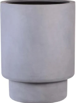 Plantenpot Almstok grey Ø50 x H65 cm