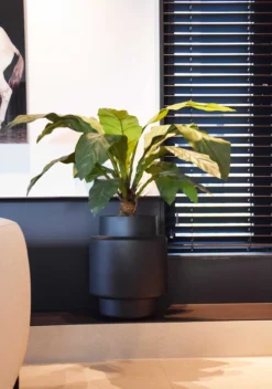Plantenpot Billund big black Ø60 x H70 cm