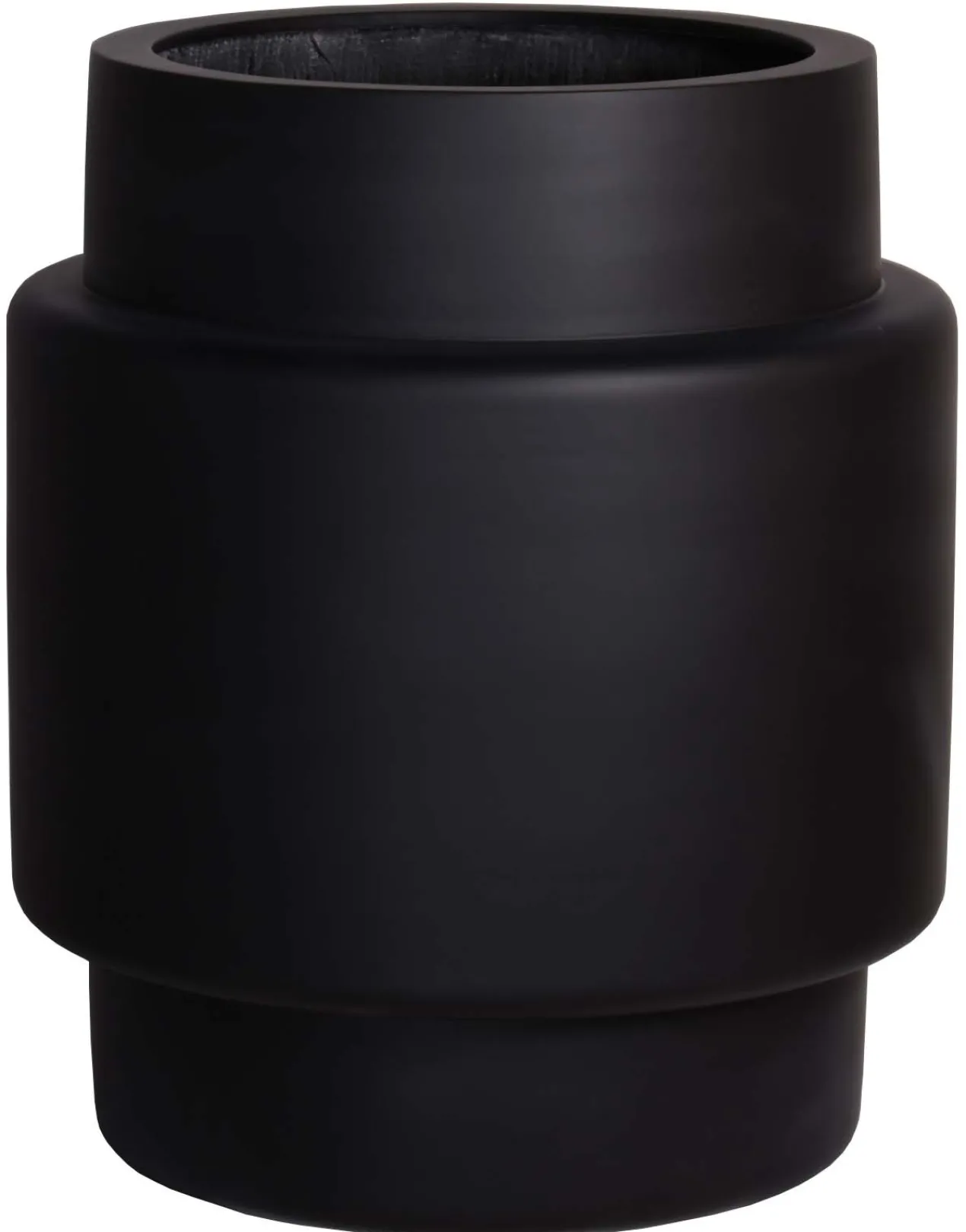 Plantenpot Billund big black Ø60 x H70 cm