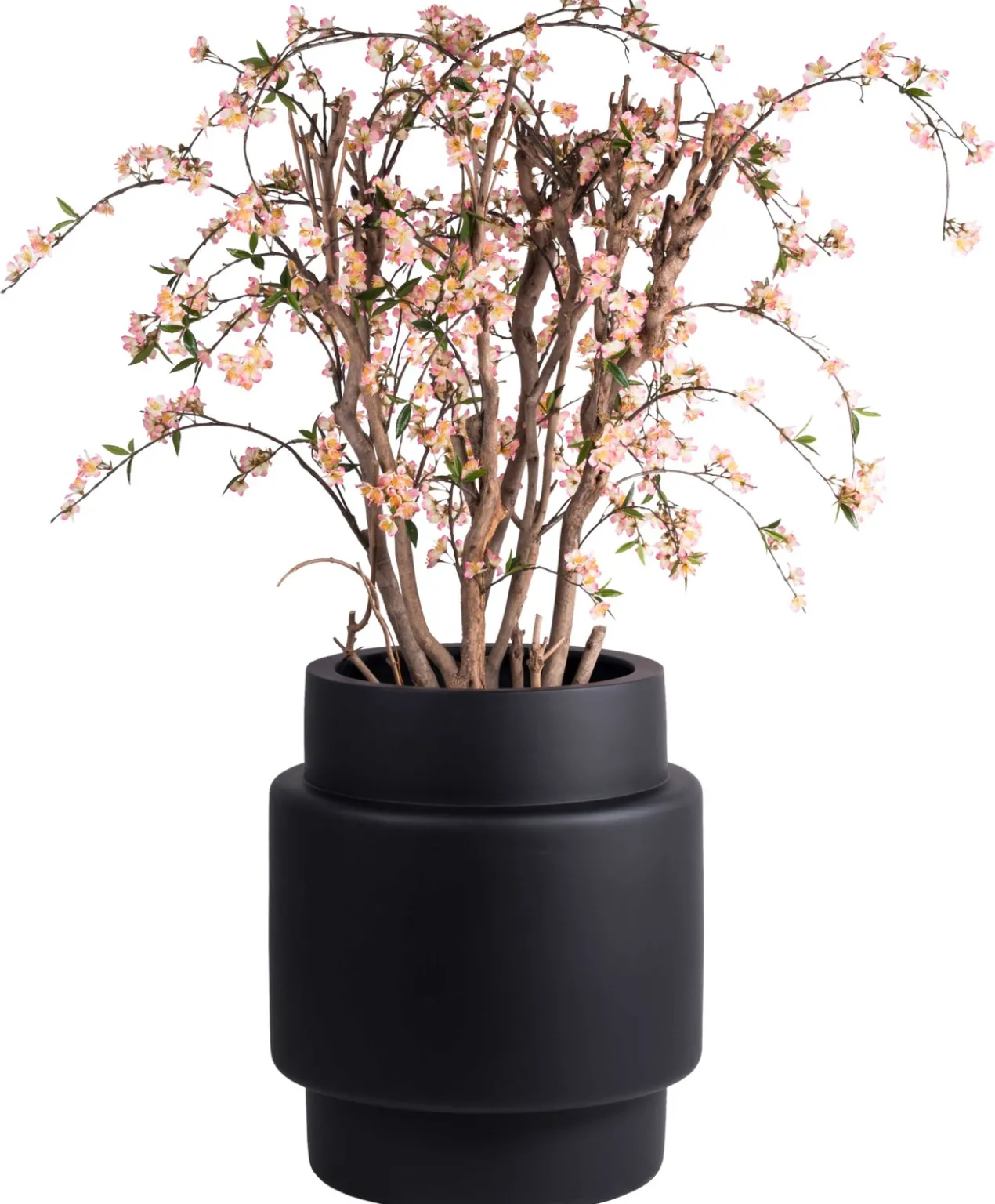 Plantenpot Billund S black Ø40 x H50 cm