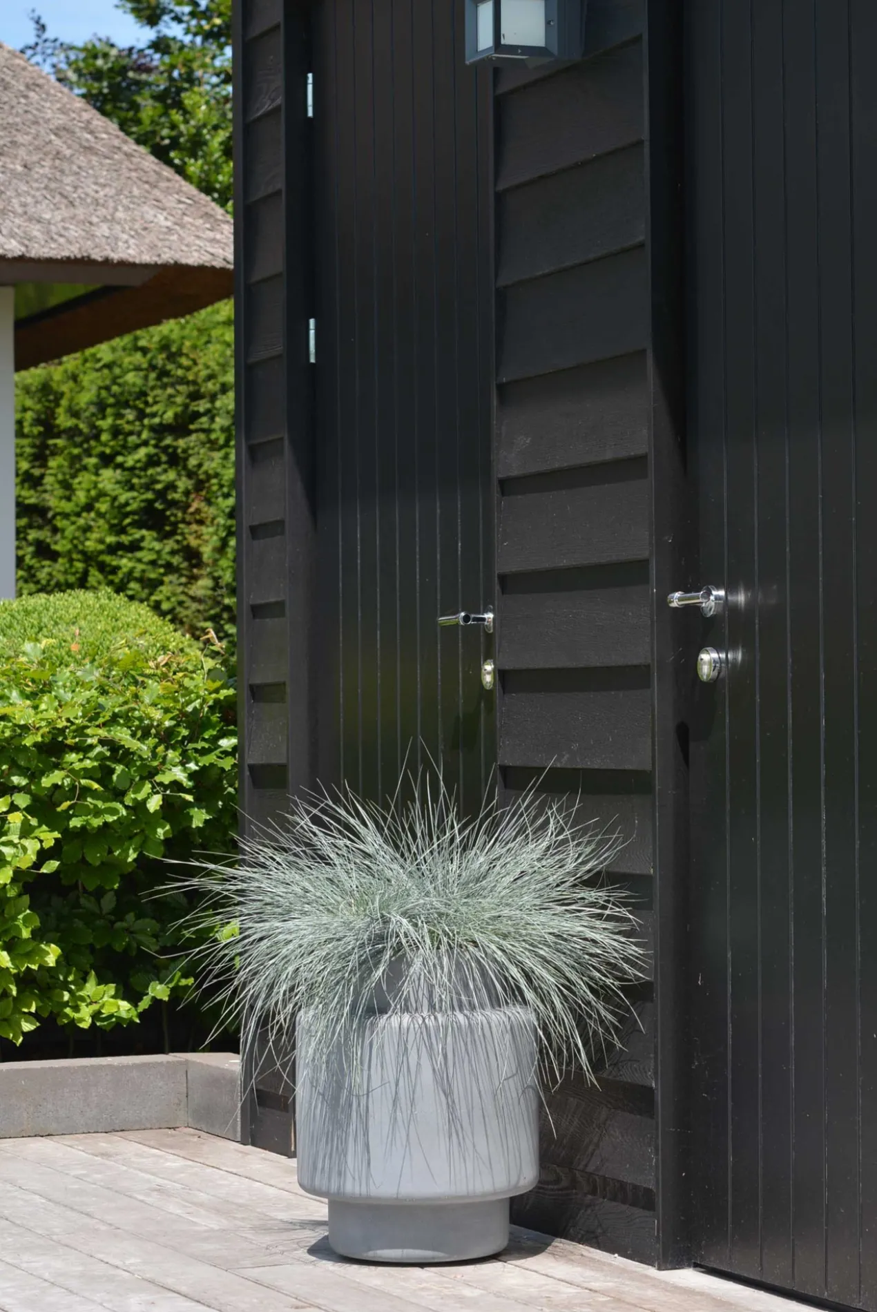 Plantenpot Billund S grey Ø40 x H50 cm