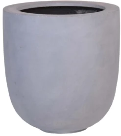 Plantenpot Ducos big grey Ø33 x H35 cm