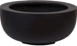Plantenpot Ducos S Ø33 cm black - set van 2